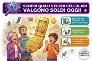 Quali vecchi telefoni cellulari a conchiglia valgono soldi oggi: i modelli vintage da collezione più ricercati