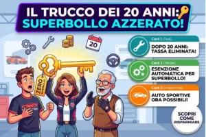 Rimborso e riduzione Superbollo per auto storiche: i requisiti di età del veicolo per chiedere l’esenzione