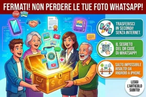 Trasferire chat WhatsApp su nuovo telefono: l’unico metodo ufficiale per non perdere le tue vecchie foto importanti