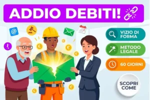 Vizio di forma notifica cartelle esattoriali Agenzia delle Entrate: i termini per annullare il debito