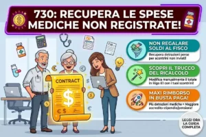 730 precompilato 2026 spese sanitarie: come aggiungere manualmente gli scontrini che non risultano nel prospetto dell’Agenzia