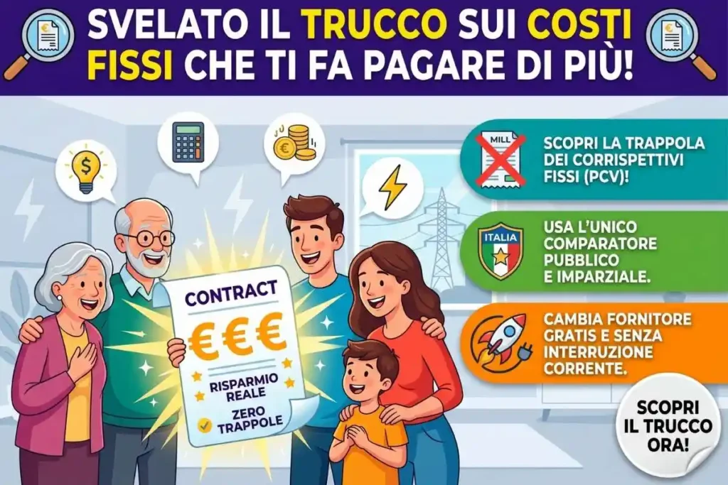 Bolletta della luce esplosa? Il mercato libero nasconde questa trappola sui costi fissi (ecco come uscirne)