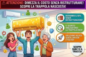 Bonus condizionatori 2026 detrazione 50% senza ristrutturazione: la pratica ENEA obbligatoria che in molti dimenticano