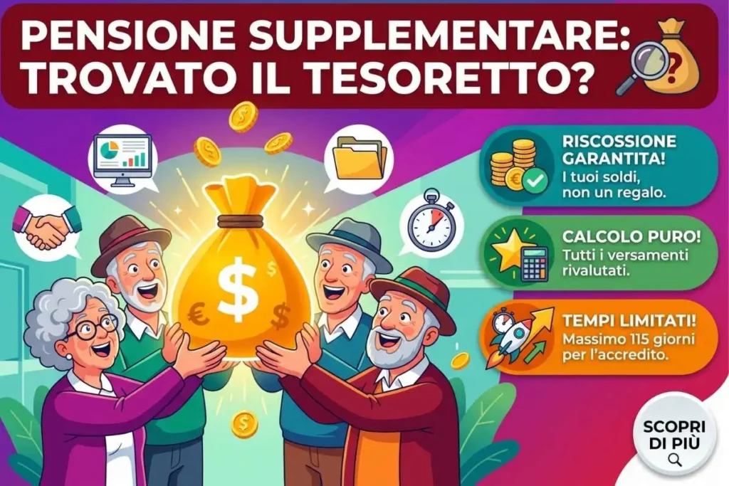 Hai richiesto la pensione supplementare INPS? Ecco il calcolo reale, i tempi di erogazione previsti dalla legge e cosa succede al primo accredito...