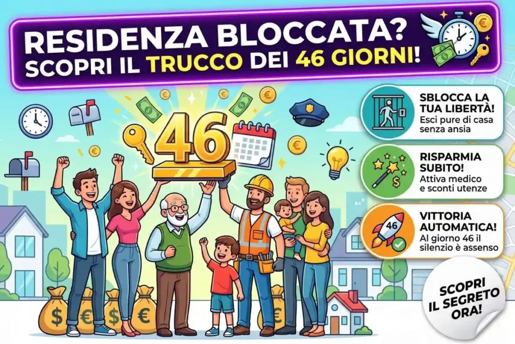 Cambio residenza sopralluogo vigili anagrafe quanto tempo hanno per passare a verificare che abiti davvero lì