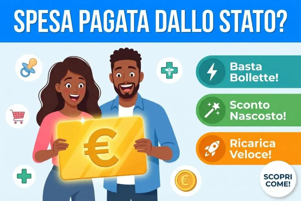 Carta Acquisti per bambini il modulo da portare alle Poste per avere 80€ di spesa pagata dallo Stato