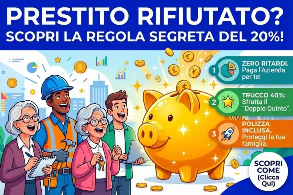 Cessione del quinto stipendio dipendenti privati 2026 il limite massimo di trattenuta che la banca non può superare