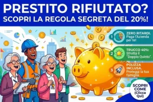 Cessione del quinto stipendio dipendenti privati 2026: il limite massimo di trattenuta che la banca non può superare
