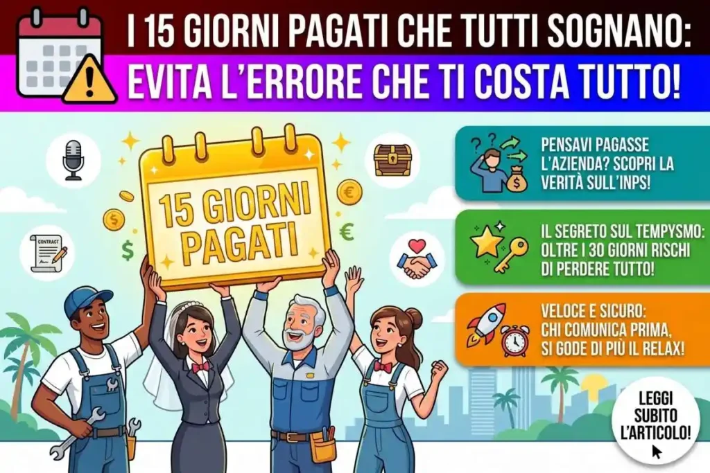 Congedo matrimoniale chi ti paga davvero i 15 giorni a casa (e l'errore da non fare con la richiesta)