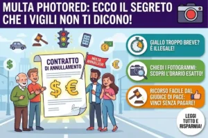 Contestare multa semaforo rosso Photored durata giallo: il limite legale dei secondi sotto il quale la multa è nulla