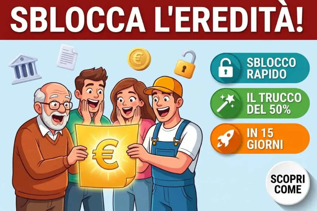 Conto in banca bloccato per decesso la lista di documenti che il direttore vuole per sbloccarti l'eredità