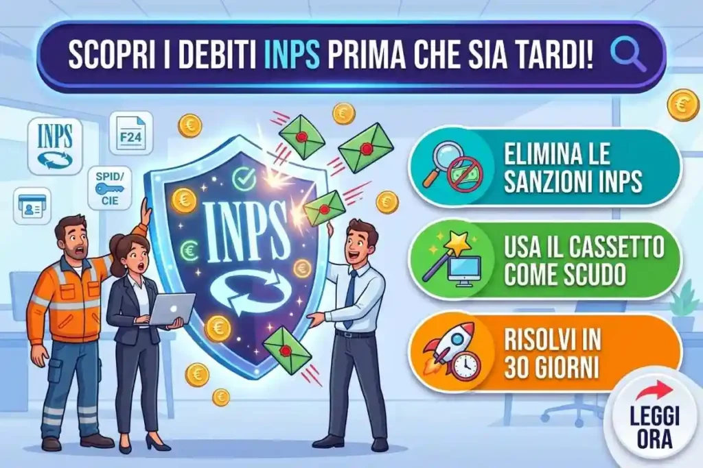 Debiti INPS a tua insaputa: come spiare il Cassetto Previdenziale prima che l'Agenzia ti mandi la cartella