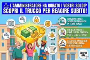 Denunciare amministratore condominio appropriazione indebita bollette: la procedura penale da avviare subito
