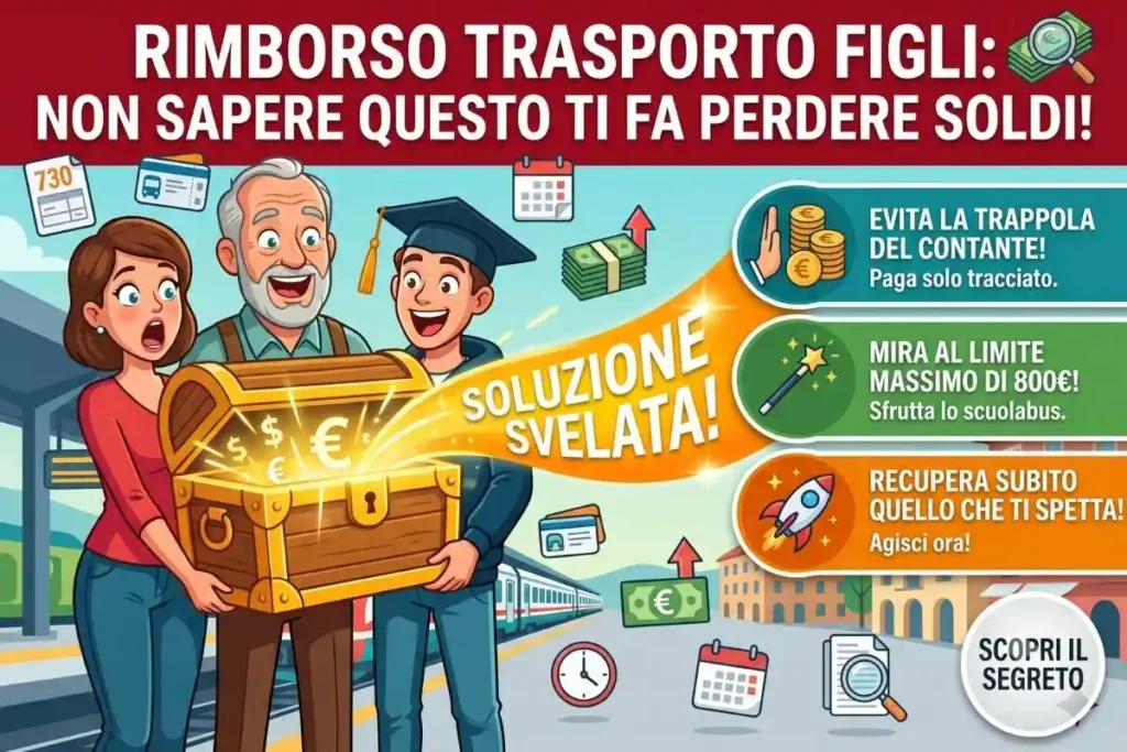 Detrazione spese trasporto alunni 7302026 il limite massimo di spesa che molti genitori ignorano (e come ottenerlo)