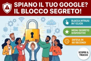 Disconnettere dispositivi sconosciuti account Google sicurezza cloud: la procedura per proteggere i tuoi file
