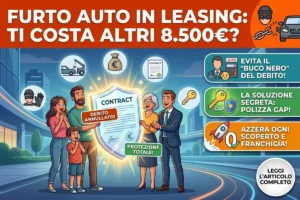 Furto auto leasing franchigia assicurazione: la liquidazione del perito che ti rovina (e come evitarlo)