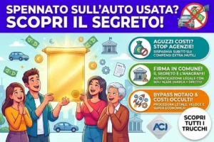 Passaggio di proprietà auto: il trucco in Comune per non farsi spennare dalle agenzie di pratiche