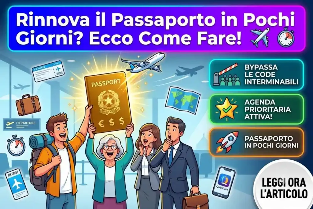 Passaporto in scadenza il trucco legale per trovare un appuntamento libero in Questura in pochi giorni
