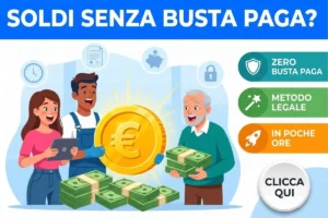 Prestiti personali senza busta paga: le uniche 3 opzioni legali e sicure se ti servono soldi urgenti oggi