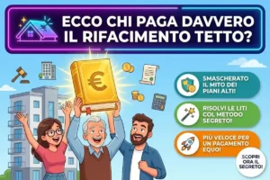 Ripartizione spese rifacimento tetto condominio: è vero che gli ultimi piani pagano di più? Ecco cosa dice il codice civile