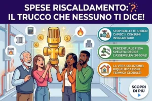 Ripartizione spese riscaldamento centralizzato termovalvole condominio: chi paga i consumi involontari