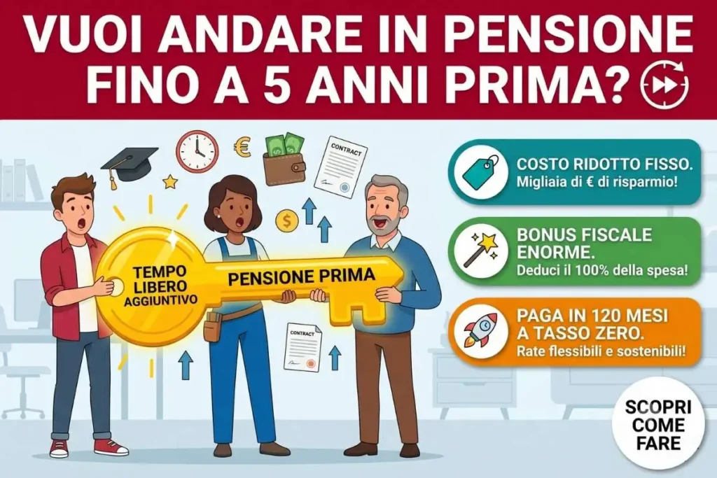 Riscatto laurea agevolato 2026 costo effettivo conviene davvero comprare gli anni universitari per la pensione