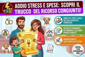 Separazione consensuale in tribunale senza negoziazione: come depositare l’accordo congiunto a costi minimi
