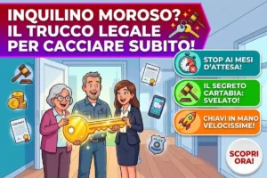 Sfratto esecutivo per inquilino moroso: i tempi reali nel 2026 (e la via legale per accelerare la pratica)