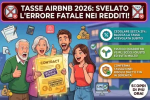 Tassazione affitti brevi Airbnb 2026: come dichiarare i guadagni nel modello Redditi senza sbagliare quadro