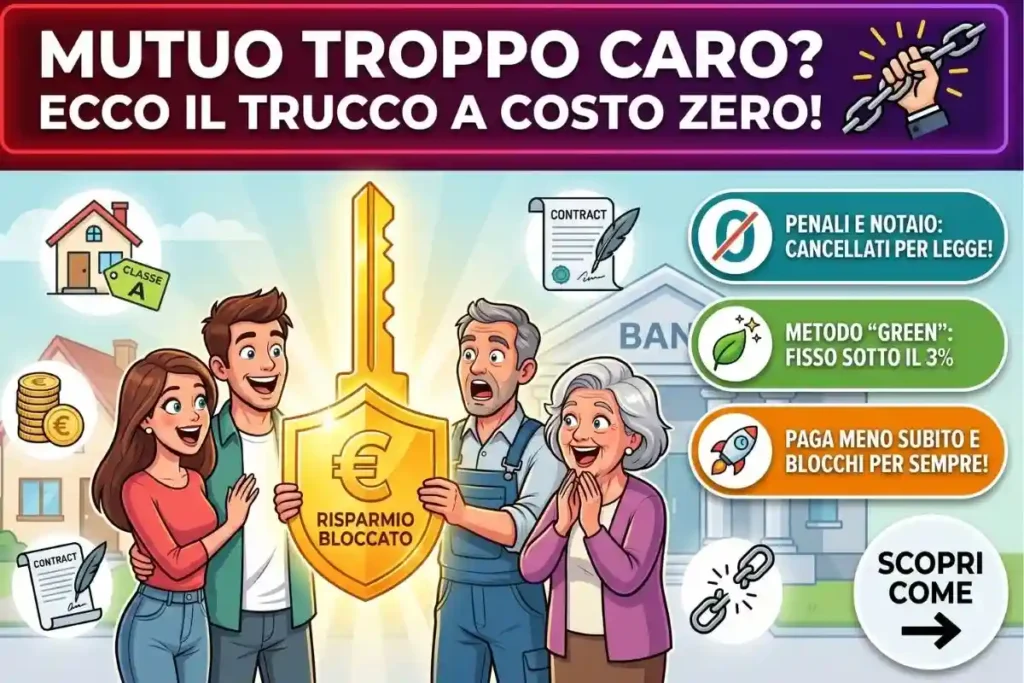 Tasso fisso mutui maggio 2026 le banche che offrono le condizioni migliori per chi fa la surroga oggi