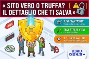 Truffa ecommerce come riconoscere negozio online fasullo: i 3 dettagli nel footer del sito che ti salvano la pelle