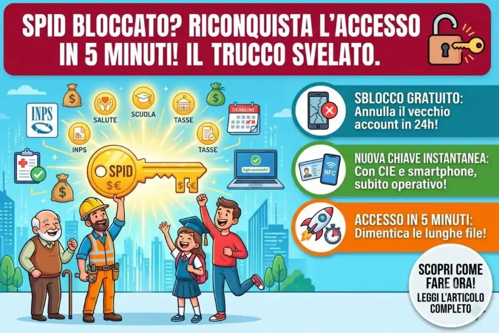 Codice SPID smarrito procedura revoca come ottenere un nuovo codice di attivazione subito