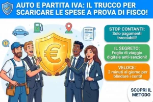 Deducibilità costi auto partita IVA foglio viaggio: come compilare la scheda carburante professionale