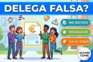 Delega assemblea condominiale autenticazione firma: come verificare che la delega sia in regola