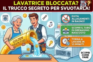 Filtro lavatrice oggetti estranei manutenzione: come svuotare il tubo di drenaggio prima di aprirlo