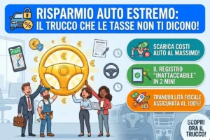 Foglio viaggio uso promiscuo auto deducibilità: come compilare il registro per professionisti