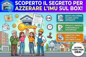 IMU seconda casa pertinenze separate catasto: come dimostrare che il box è pertinenza dell’abitazione