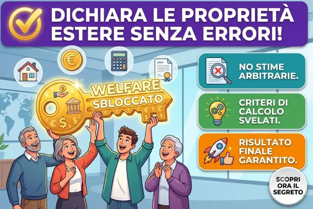 ISEE DSU immobili esteri come dichiarare il valore la guida per integrare i dati catastali
