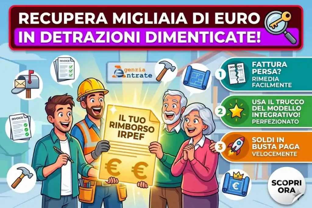 Modello integrativo 730 spese ristrutturazione come inviare il modello per aggiungere detrazioni