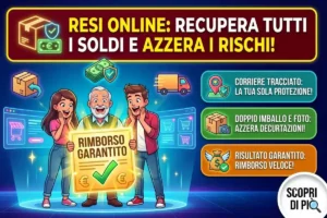 Recesso acquisto spedizione spese corriere tracciato: come inviare la merce restituita senza rischi