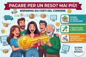 Restituzione merce acquisti online costi corriere: come inviare il pacco senza costi aggiuntivi