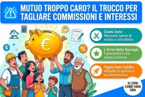 Rinegoziazione mutuo ricalcolo piano ammortamento banca: cosa chiedere per abbassare le commissioni