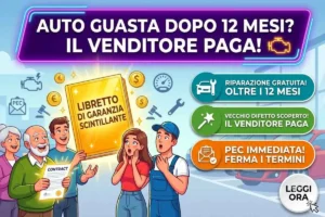 Riparazione auto garanzia venditore via pec: come richiedere l’intervento dopo la scadenza 12 mesi