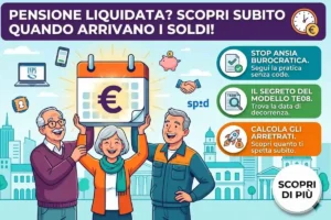 Stato avanzamento pratica pensione portale INPS: come verificare la decorrenza dopo la liquidazione