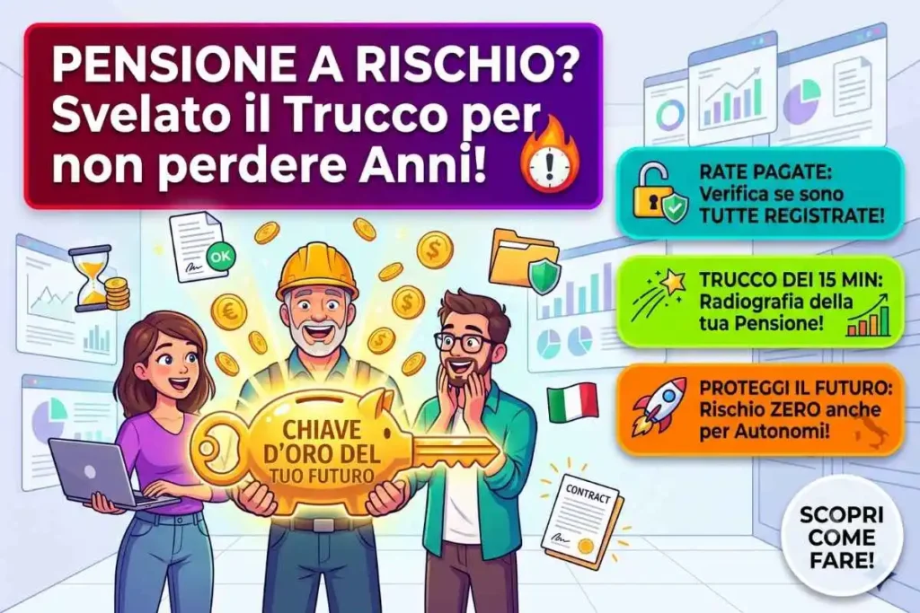 Storico versamenti contributi INPS cassetto previdenziale come verificare il numero di rate pagate