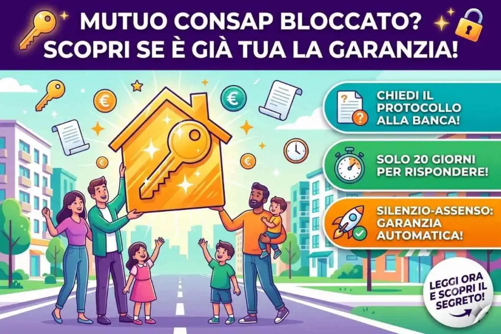 Verifica disponibilità fondo Consap mutuo banca come controllare se la richiesta è stata presa in carico
